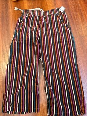 We the free free people courderoy striped pants